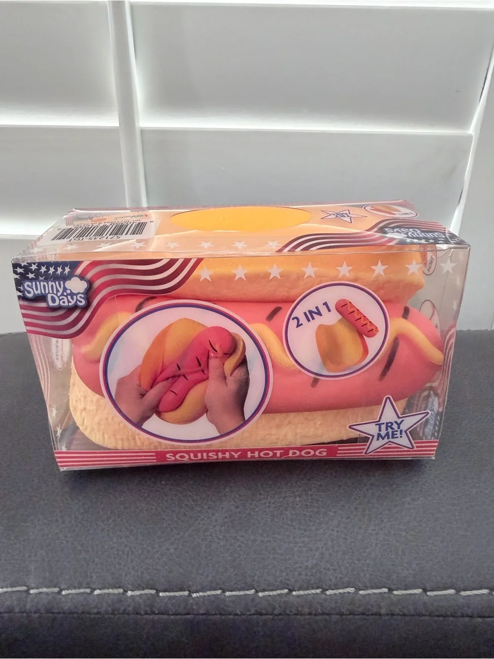 Pink Hot Dog Squishy Stress Toy - Women Bath & Body